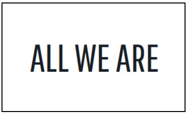 All We Are logo