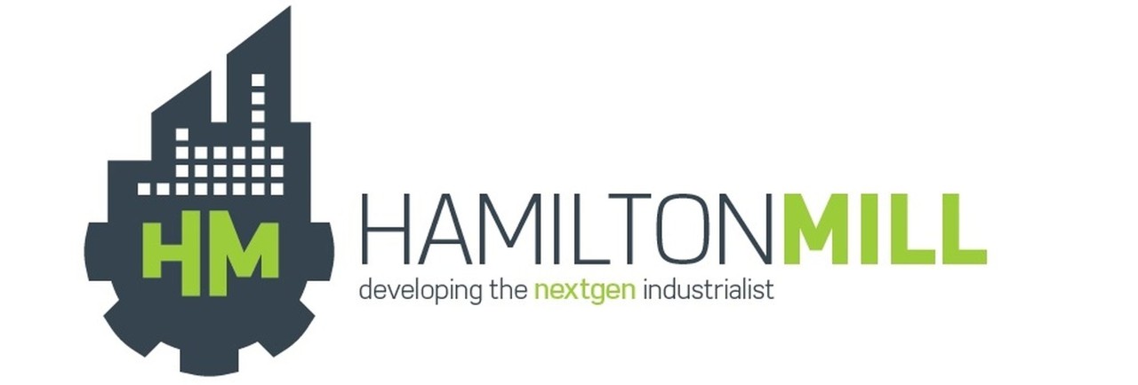 Hamilton Mill logo with "developing the nextgen industrialist" tagline