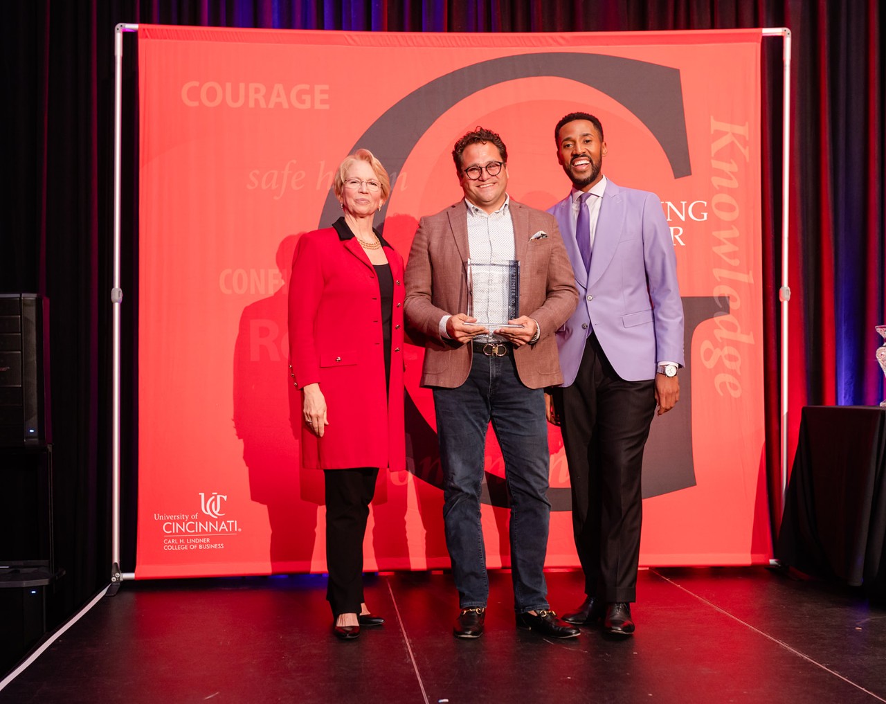 Jonathan Theders of RiskSOURCE/OneDigital pictured at the 25th Annual Goering Center Awards