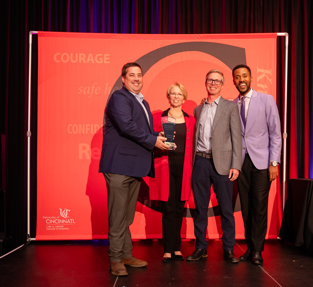 PLK Communities pictured at the 25th annual Goering Center Awards