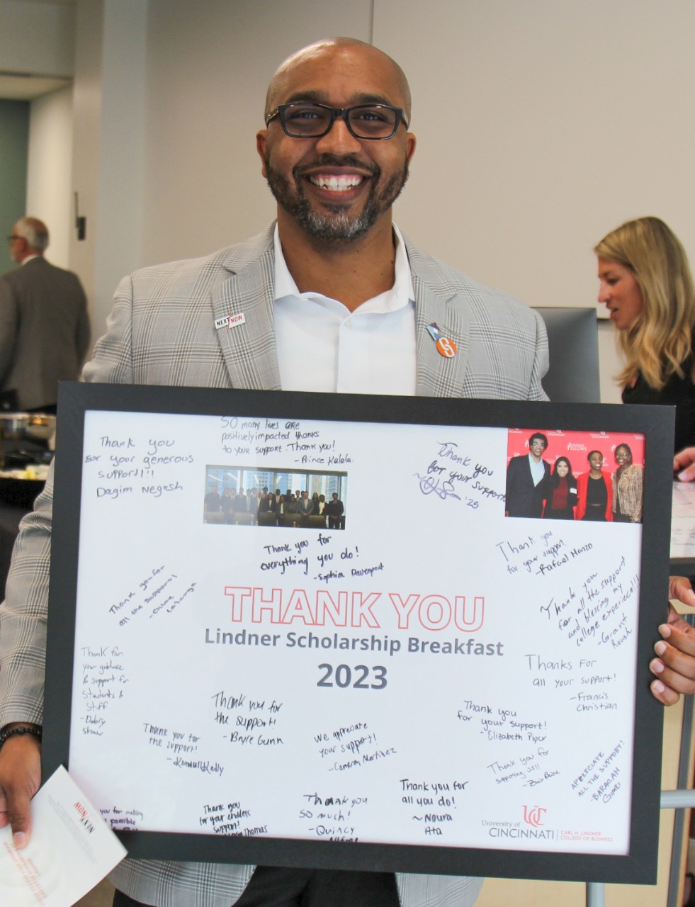 Laurence Jones-Scholarship Breakfast